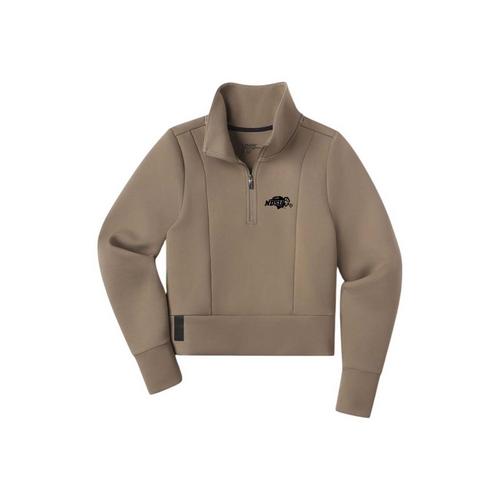 UNRL Women's North Dakota State Bison Luxbreak Long Sleeve 1/2 Zip - Primary Image