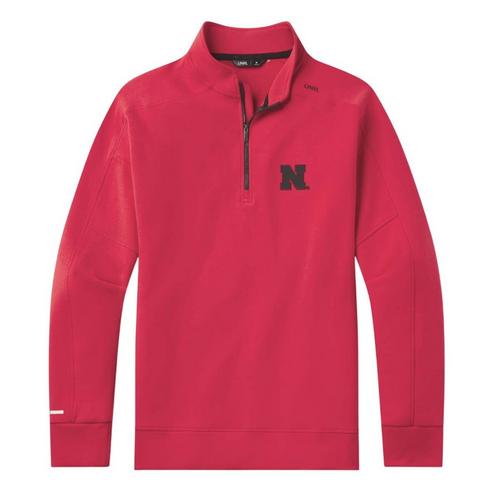 UNRL Nebraska Cornhuskers Outbound Long Sleeve 1/4 Zip - Primary Image