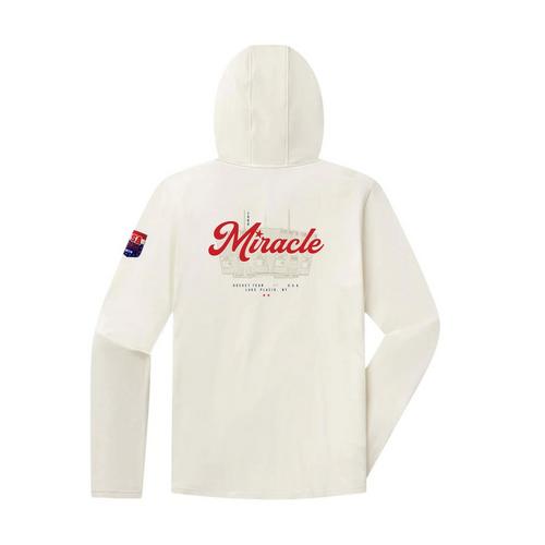 Men's UNRL x 1980 Miracle Ultra Long Sleeve Hooded Shirt - Primary Image