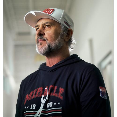 Men's UNRL x 1980 Miracle Ultra Long Sleeve Hooded Shirt - Primary Image