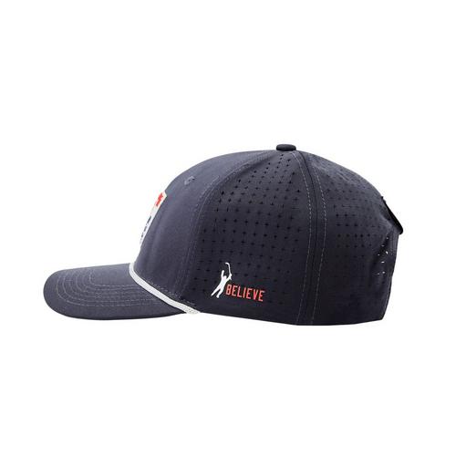 UNRL USA x 1980 Miracle Vintage Patch Vented Rope Hat Snapback Hat - Primary Image