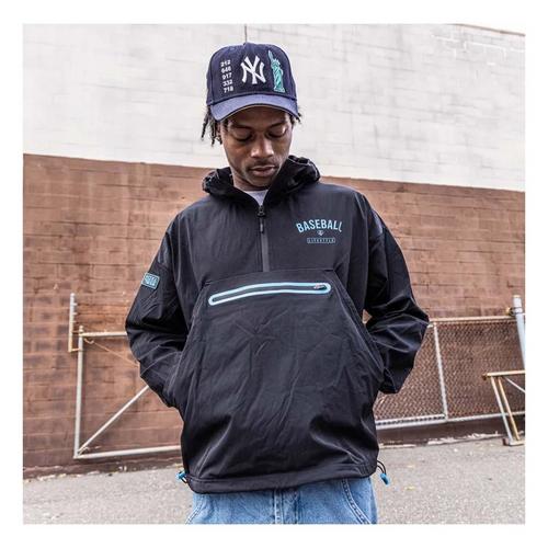 Men's Baseball Lifestyle 101 Heritage Premium Hooded Windbreaker - Primary Image