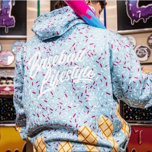 Youth Boys' Baseball Lifestyle 101 Ice Cream Hoodie - Primary Image