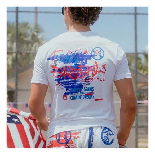 Youth Boys' Baseball Lifestyle 101 Graffiti T-Shirt - Primary Image