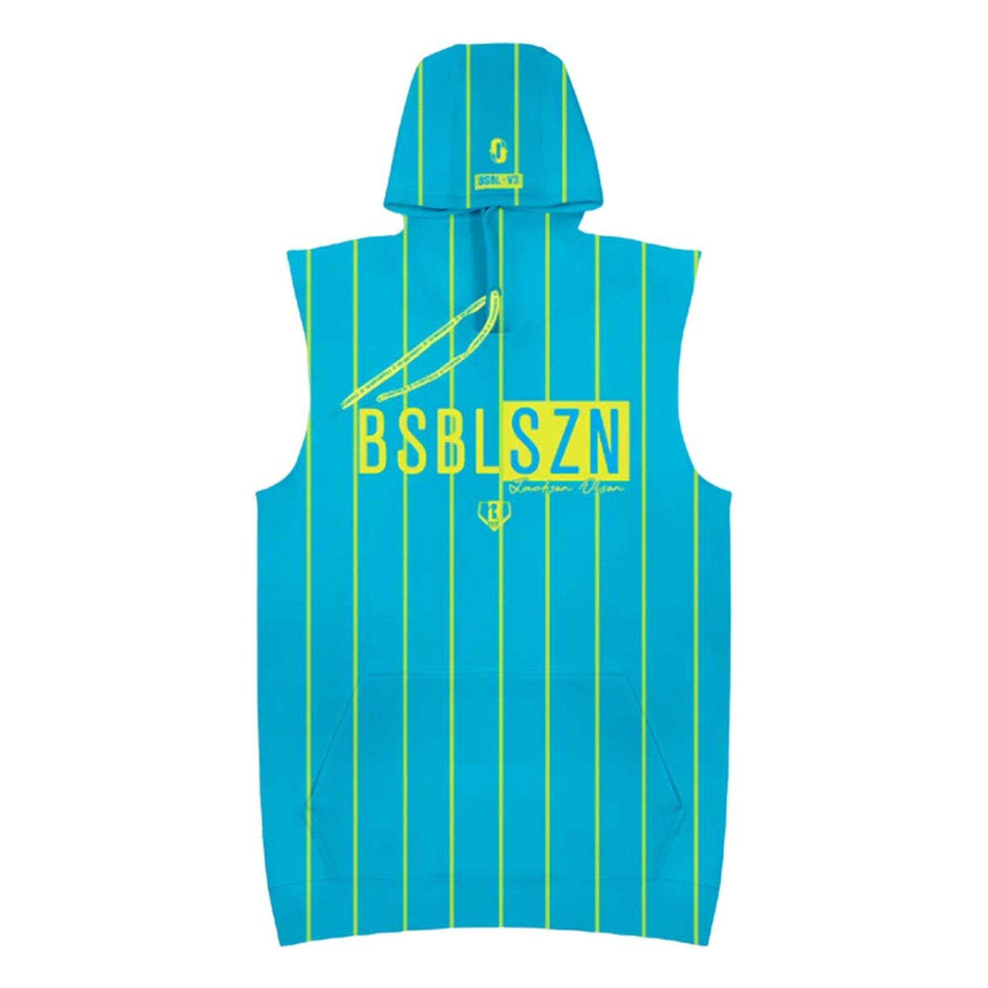 SALSATION サルセーション Sleeveless Hoodie S Men's Baseball Lifestyle 101 BSBL-SZN V3 Hoodie | SCHEELS.com