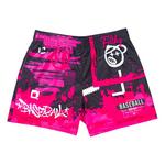 Youth Boys' Baseball Lifestyle 101 Graffiti Lounge Shorts - Thumbnail 1 of 4