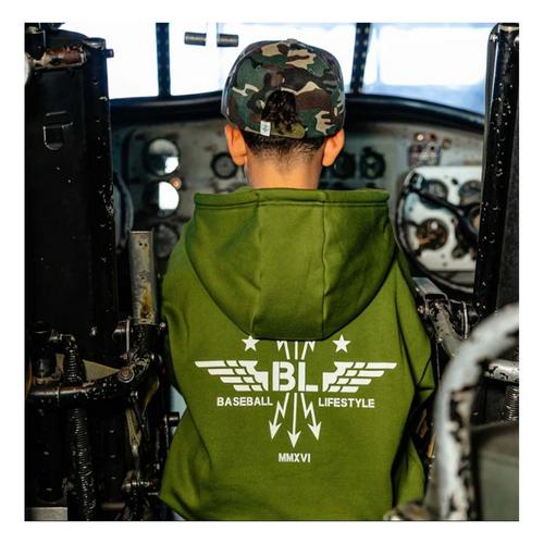 Youth Boys' Baseball Lifestyle 101 Flight Deck Hoodie - Primary Image
