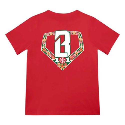 Youth Boys' Baseball Lifestyle 101 Holiday Home Plate Baseball T-Shirt - Primary Image