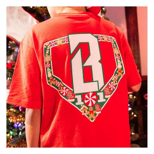 Youth Boys' Baseball Lifestyle 101 Holiday Home Plate Baseball T-Shirt - Primary Image