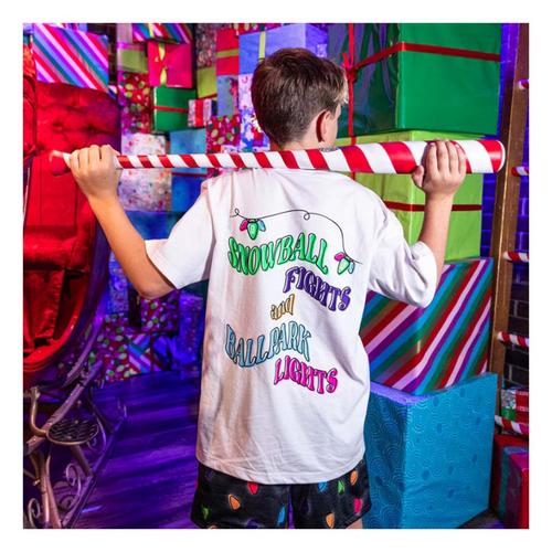 Youth Boys' Baseball Lifestyle 101 Snowball Fights & Ballpark Lights Baseball T-Shirt - Primary Image