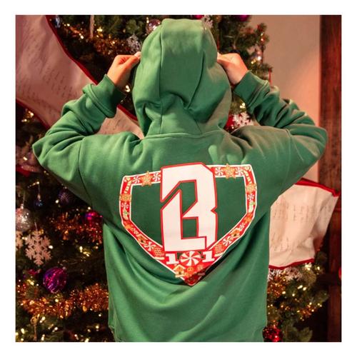 Youth Boys' Baseball Lifestyle 101 Holiday Home Plate Hoodie - Primary Image