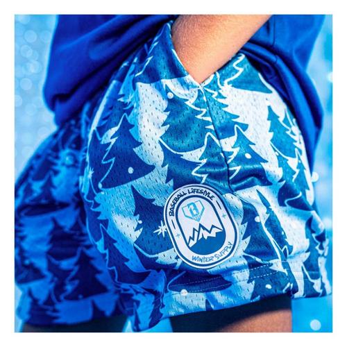 Youth Boys' Baseball Lifestyle 101 Seasons Slugger Lounge Shorts - Primary Image