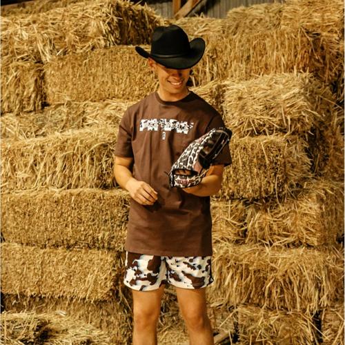 Youth Boys' Baseball Lifestyle 101 Cowhide Curveball Lounge Shorts - Primary Image