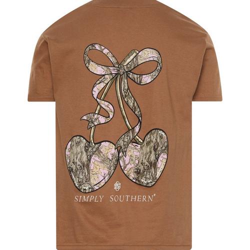 Kids' Simply Southern Camo Cherry T-Shirt - Primary Image