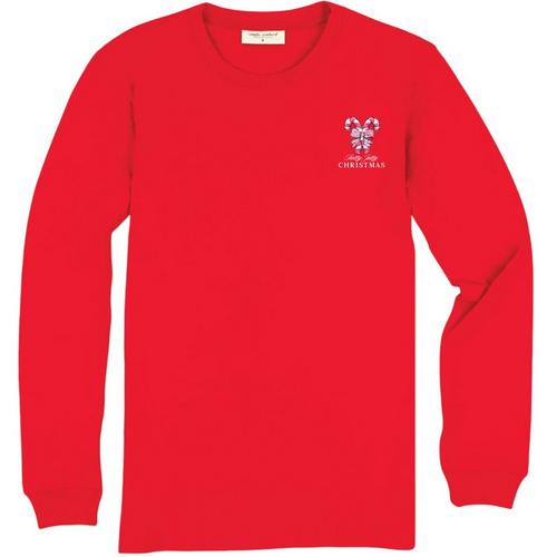 Kids' Simply Southern Christmas Tree Long Sleeve T-Shirt - Primary Image