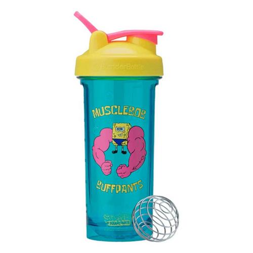 BlenderBottle x SpongeBob MuscleBob BuffPants 28oz Shaker Bottle - Primary Image