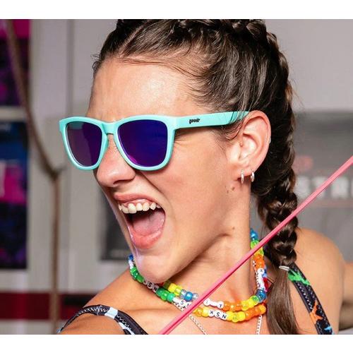 Goodr Electric Dinotopia Carnival Polarized Sunglasses - Primary Image