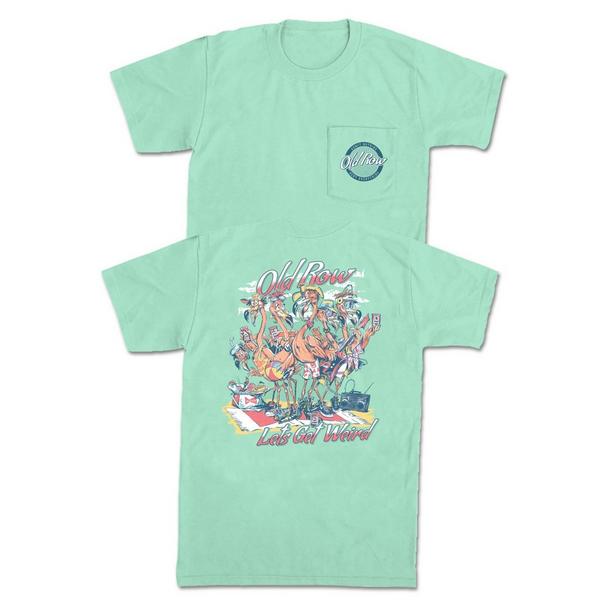 Men's Old Row Let's Get Weird Pocket T-Shirt