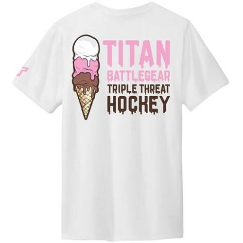 Kids' Titan Battlegear Triple Threat Hockey T-Shirt - Primary Image