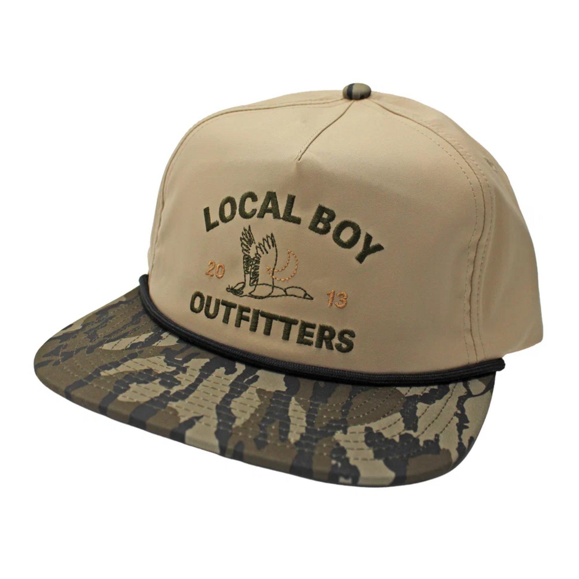 Local Boy Outfitters Duck Lines Low Profile Rope Snapback Hat
