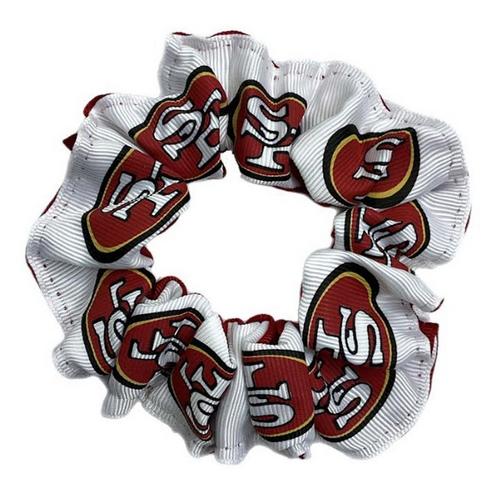 Usa Licensed Bows San Francisco 49ers Hair Pony - Primary Image