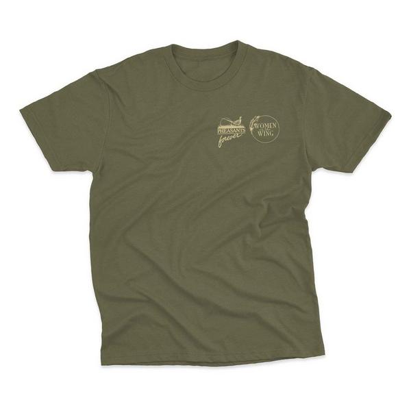 GSA OUTDOORS Women's Pheasants Forever On The Wing T-Shirt