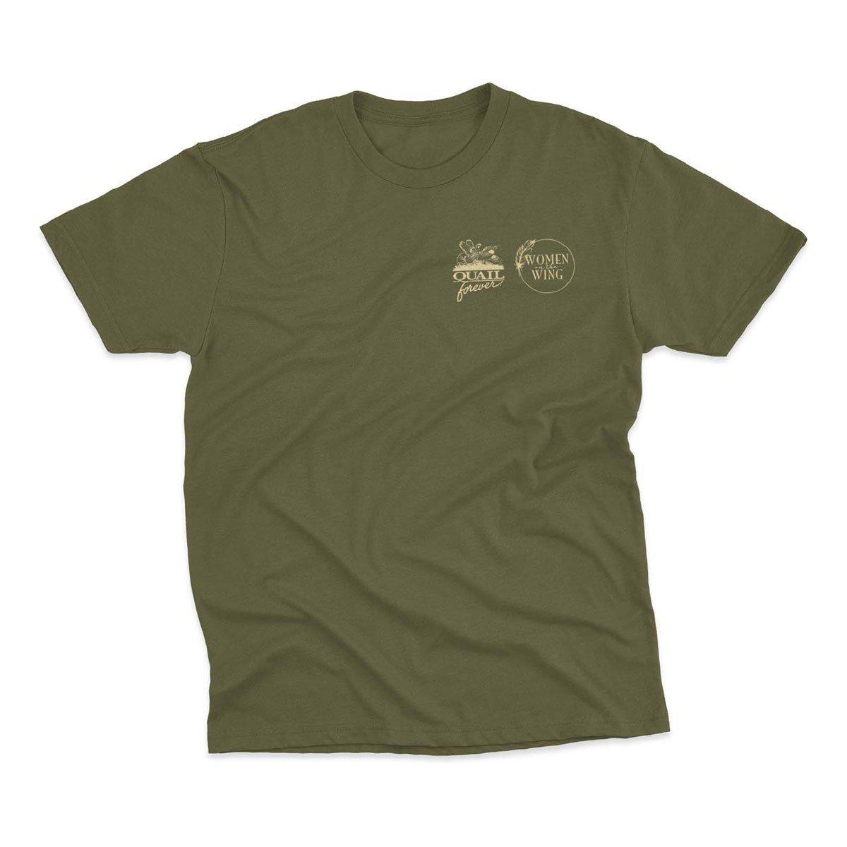 Women's Quail Forever On The Wing T-Shirt - GSA Outdoors