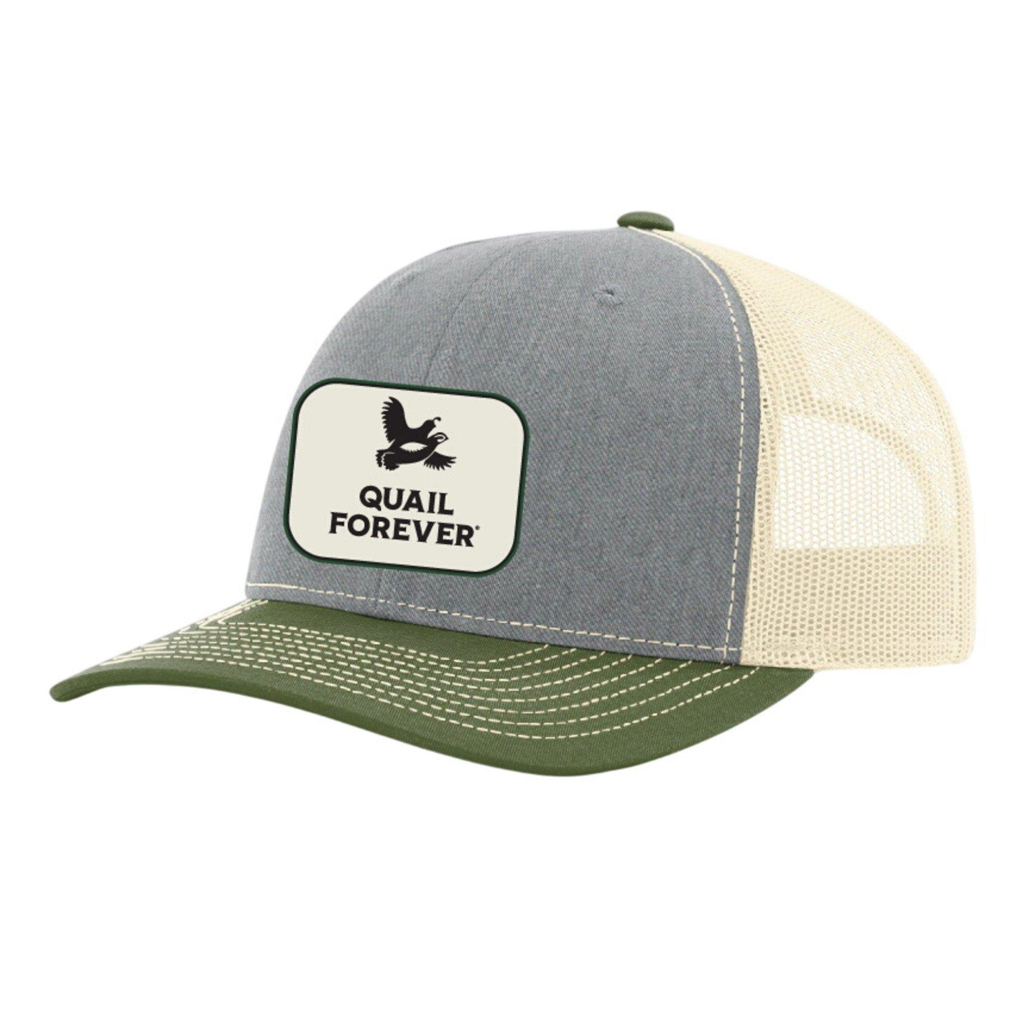 Adult GSA Outdoors Quail Forever Windbreak Snapback Hat - GSA Outdoors