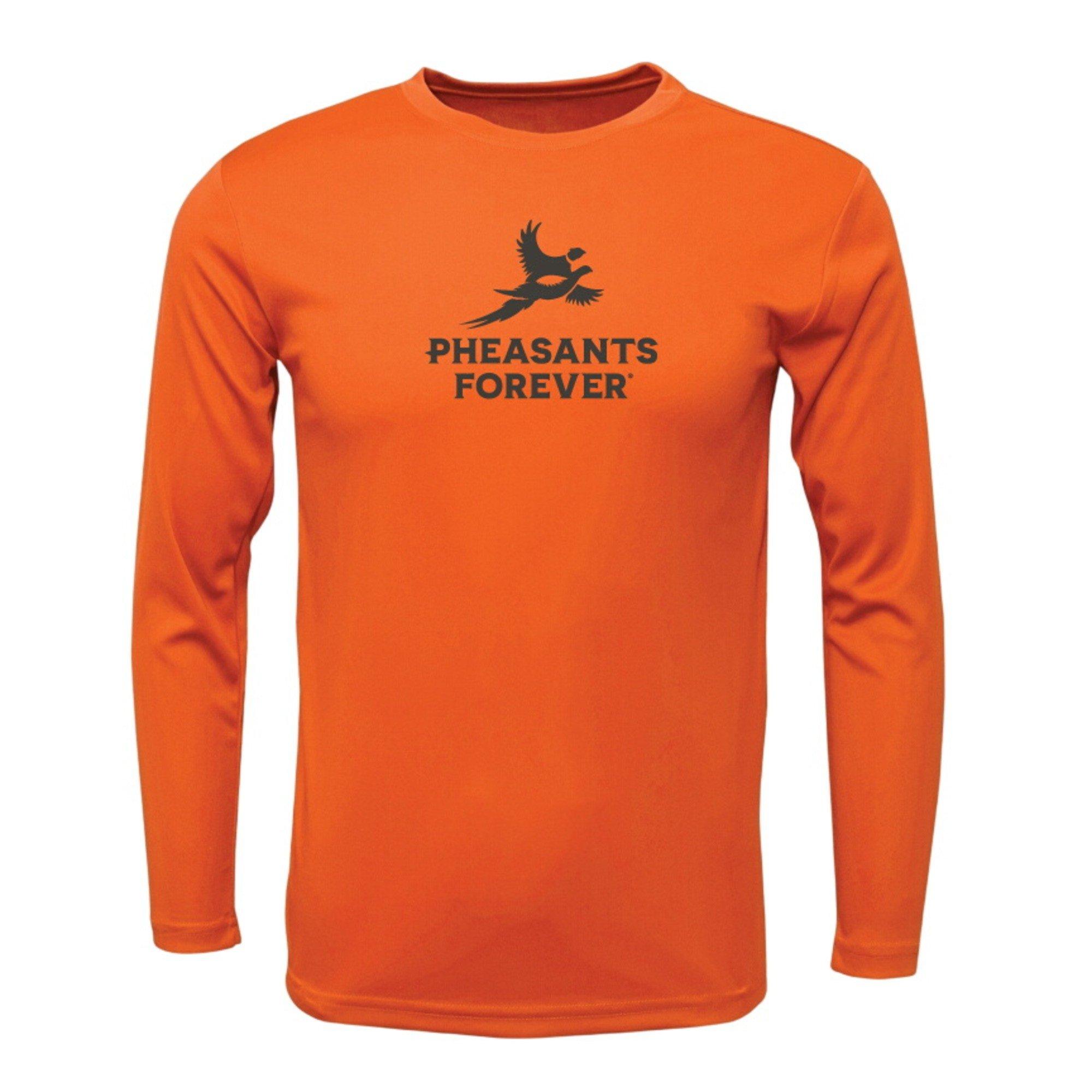 Men's GSA Outdoors Pheasants Forever Performance Long Sleeve Shirt - GSA Outdoors