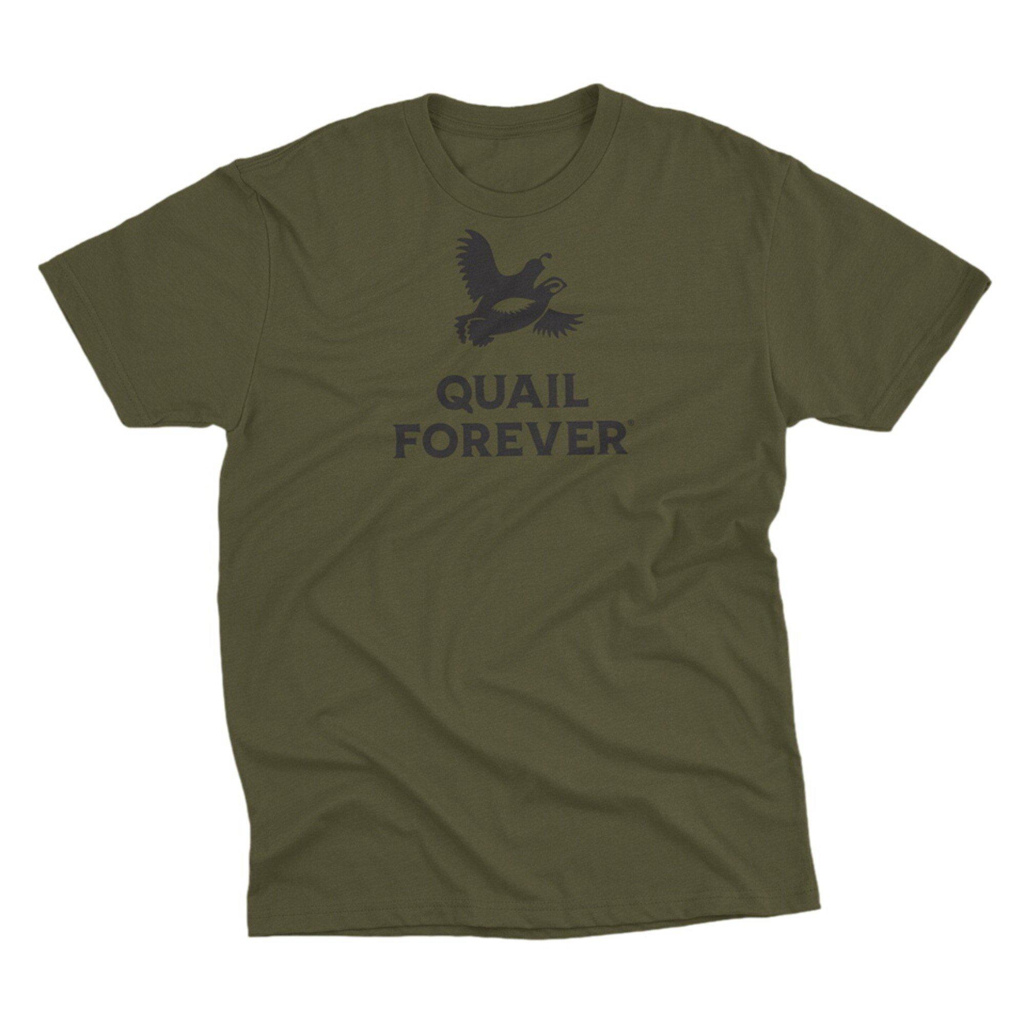 Men's GSA Outdoors Quail Forever Logo T-Shirt - GSA Outdoors