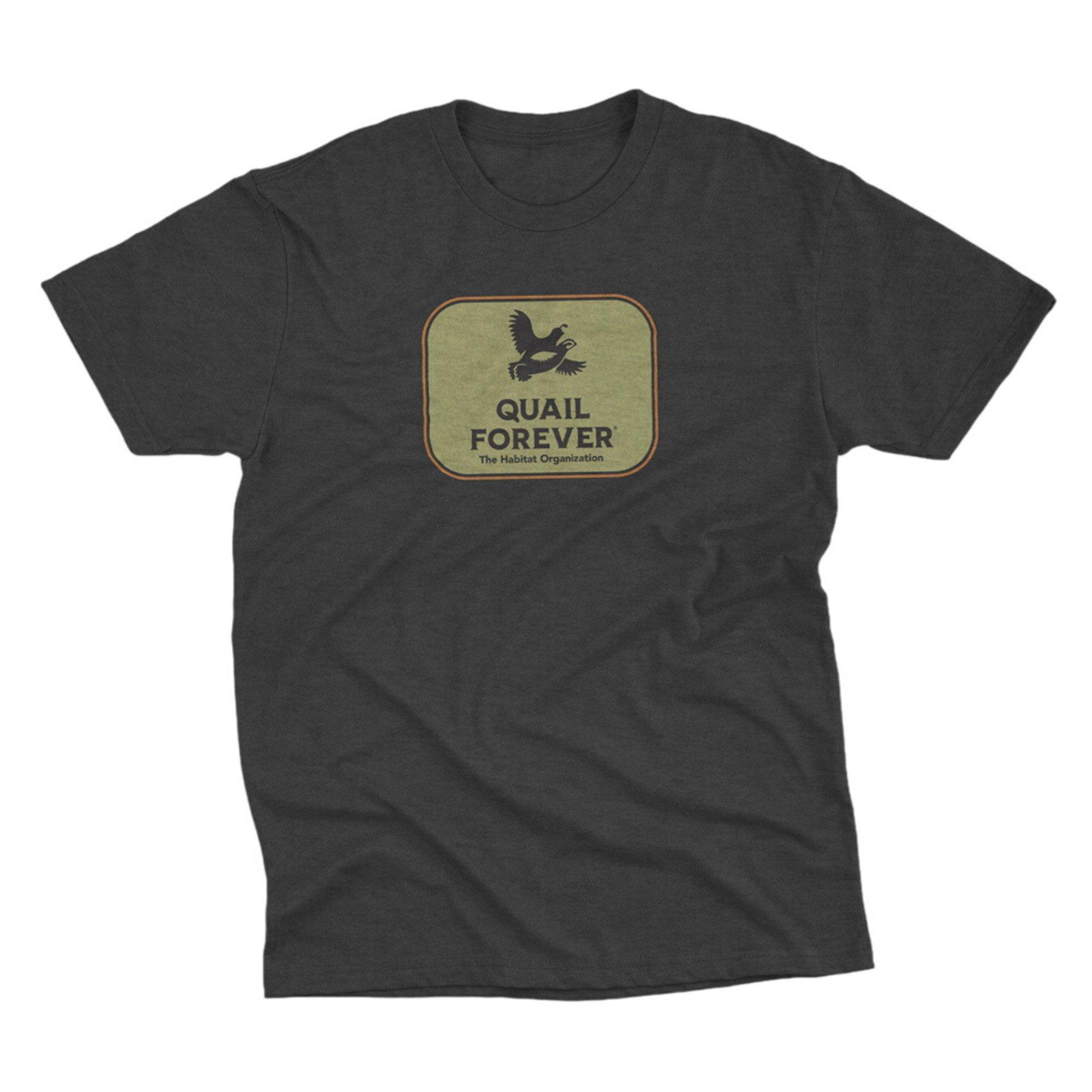 Men's GSA Outdoors Quail Forever Patch T-Shirt - GSA Outdoors