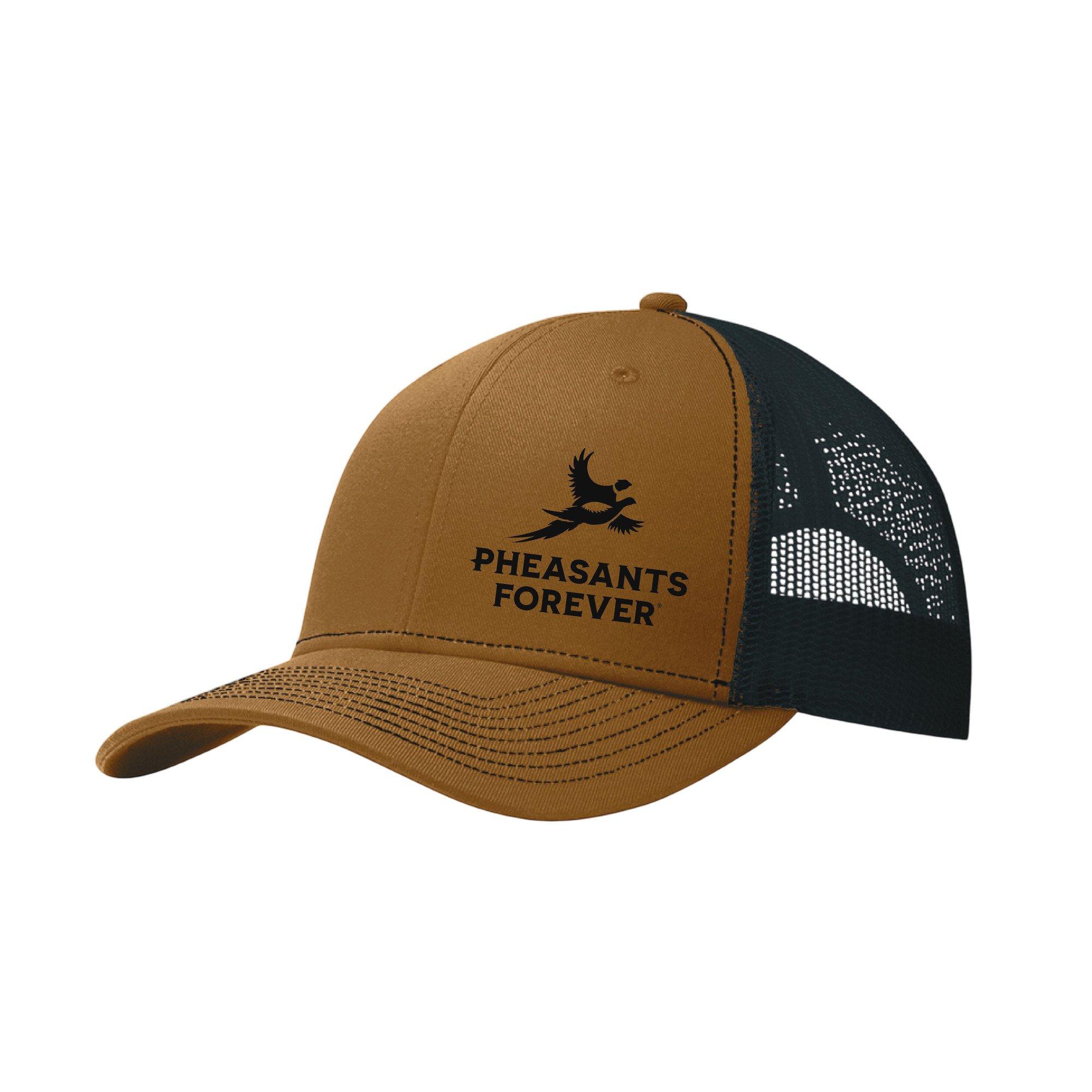 Adult GSA Outdoors Pheasants Forever Front Logo Snapback Hat - GSA Outdoors