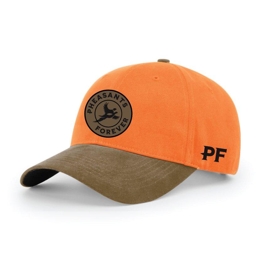 Adult GSA Outdoors Pheasants Forever Blaze Hunter Adjustable Hat - GSA Outdoors