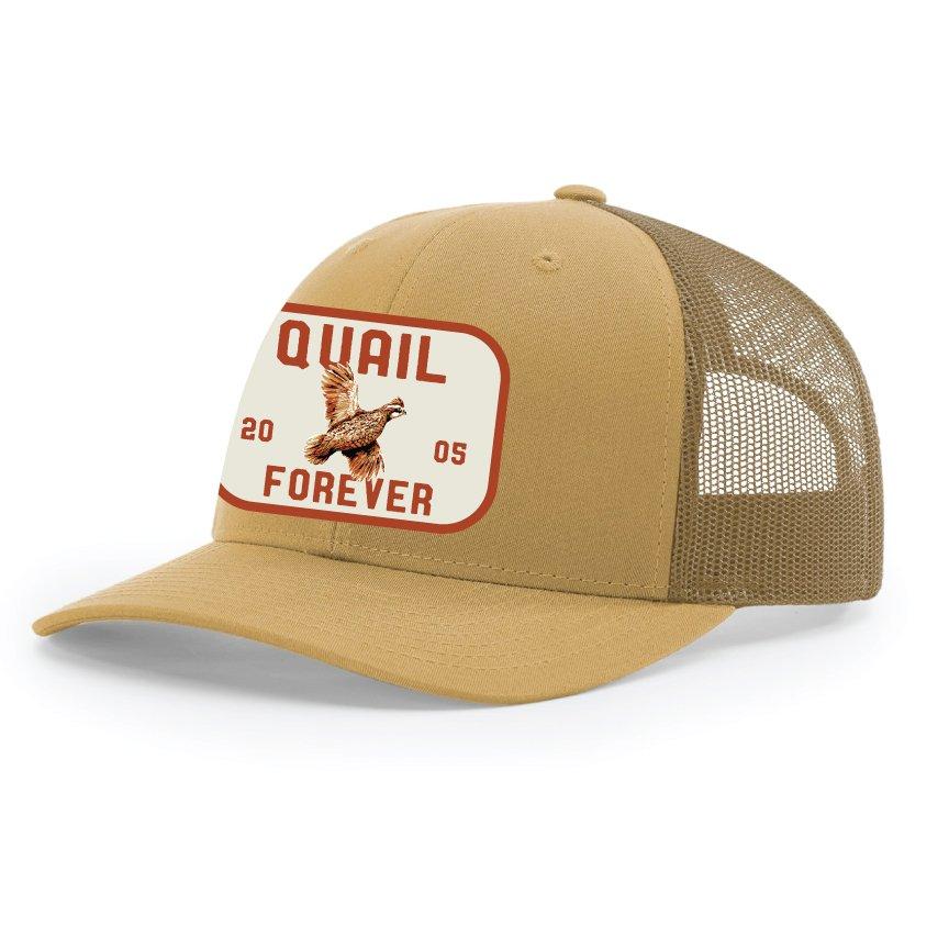 Adult GSA Outdoors Quail Forever Old School Snapback Hat - GSA Outdoors