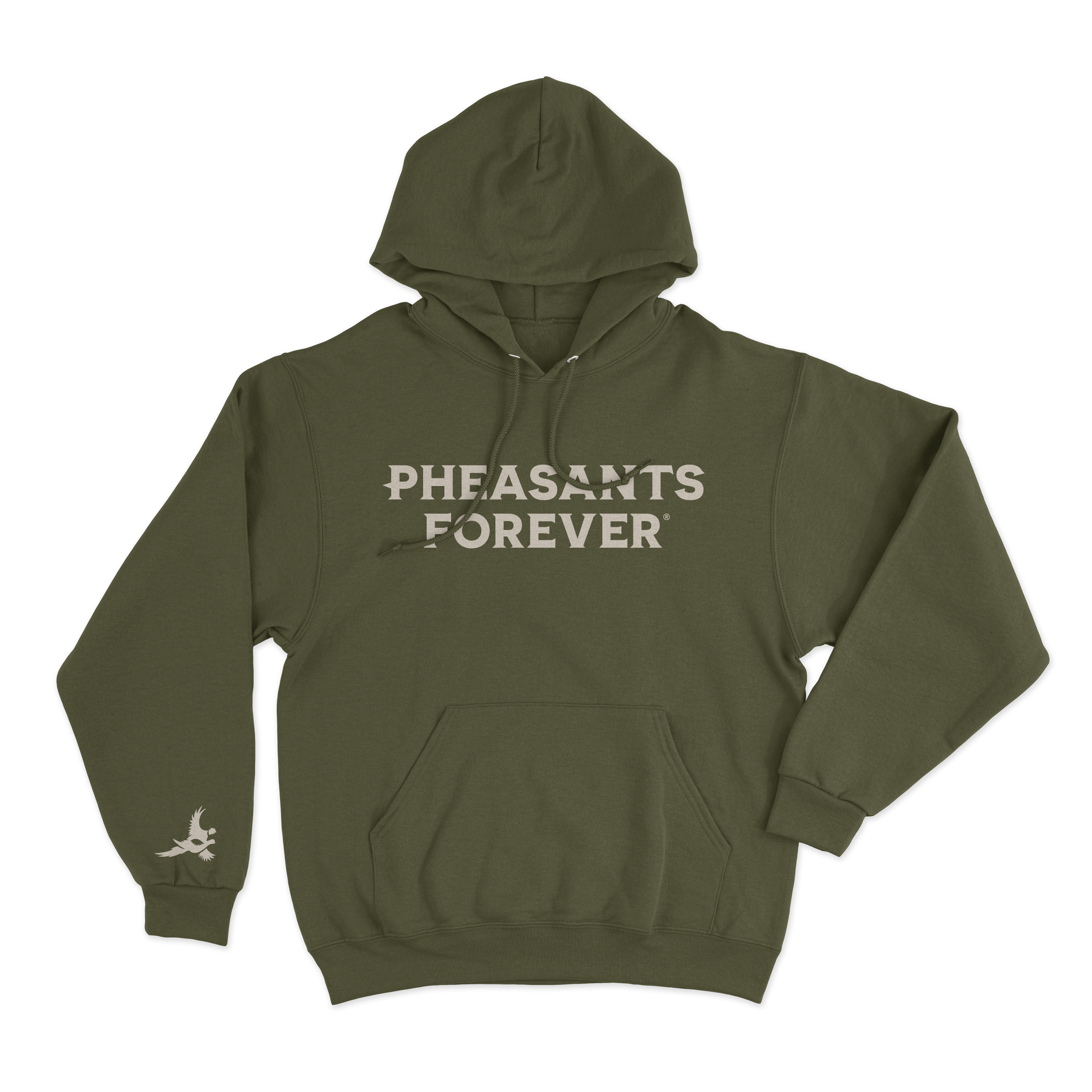 Men's GSA Outdoors Pheasants Forever Stacked Hoodie - GSA Outdoors