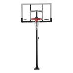 Lifetime Crank Adjust Bolt Down 54" Tempered Glass Basketball Hoop - Thumbnail 1 of 6
