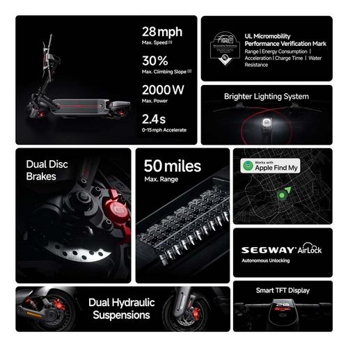 Segway Max G3 Electric Scooter - Primary Image