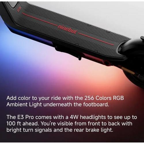 Segway E3 Pro Electric Scooters Scooters - Primary Image