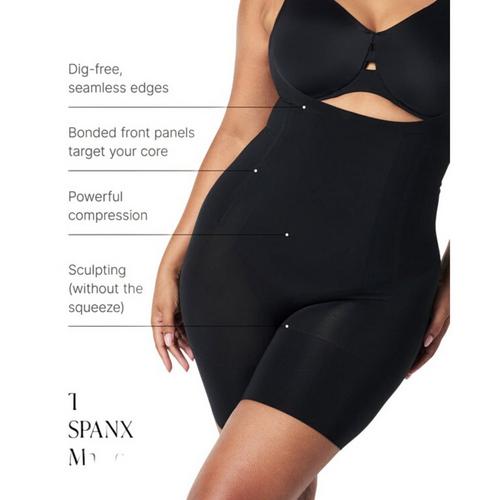 Women's Spanx SPANXsculpt OnCore Open-Bust Mid-Thigh Shapewear - Primary Image