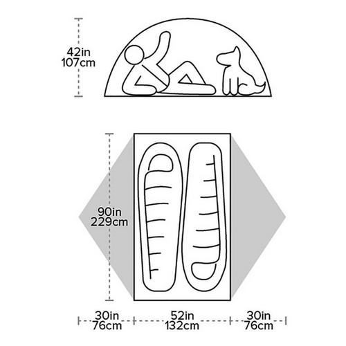 Big Agnes Blacktail 2 Tent - Primary Image