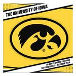 John F Turner and Co Iowa Hawkeyes 2026 Wall Calendar - Thumbnail 1 of 3