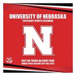 John F Turner and Co Nebraska Cornhuskers 2026 Desk Calendar - Thumbnail 2 of 3