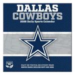 John F Turner and Co Dallas Cowboys 2026 Desk Calendar - Thumbnail 2 of 3