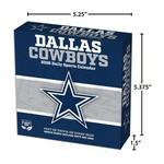 John F Turner and Co Dallas Cowboys 2026 Desk Calendar - Thumbnail 3 of 3
