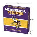 John F Turner and Co Minnesota Vikings 2026 Desk Calendar - Thumbnail 3 of 3