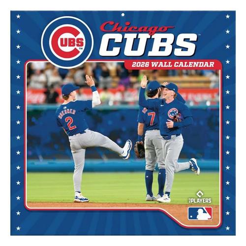 John F Turner and Co Chicago Cubs 2026 Wall Calendar - Primary Image