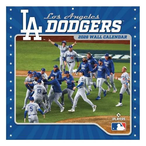 John F Turner and Co Los Angeles Dodgers 2026 Wall Calendar - Primary Image