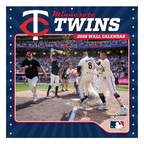 John F Turner and Co Minnesota Twins 2026 Wall Calendar - Primary Image