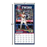 John F Turner and Co Minnesota Twins 2026 Wall Calendar - Thumbnail 3 of 3
