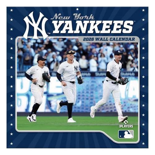 John F Turner and Co New York Yankees 2026 Wall Calendar - Primary Image